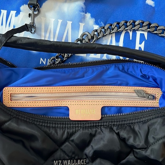 NWOT MZ Wallace Quilted Bag - Picture 5 of 8